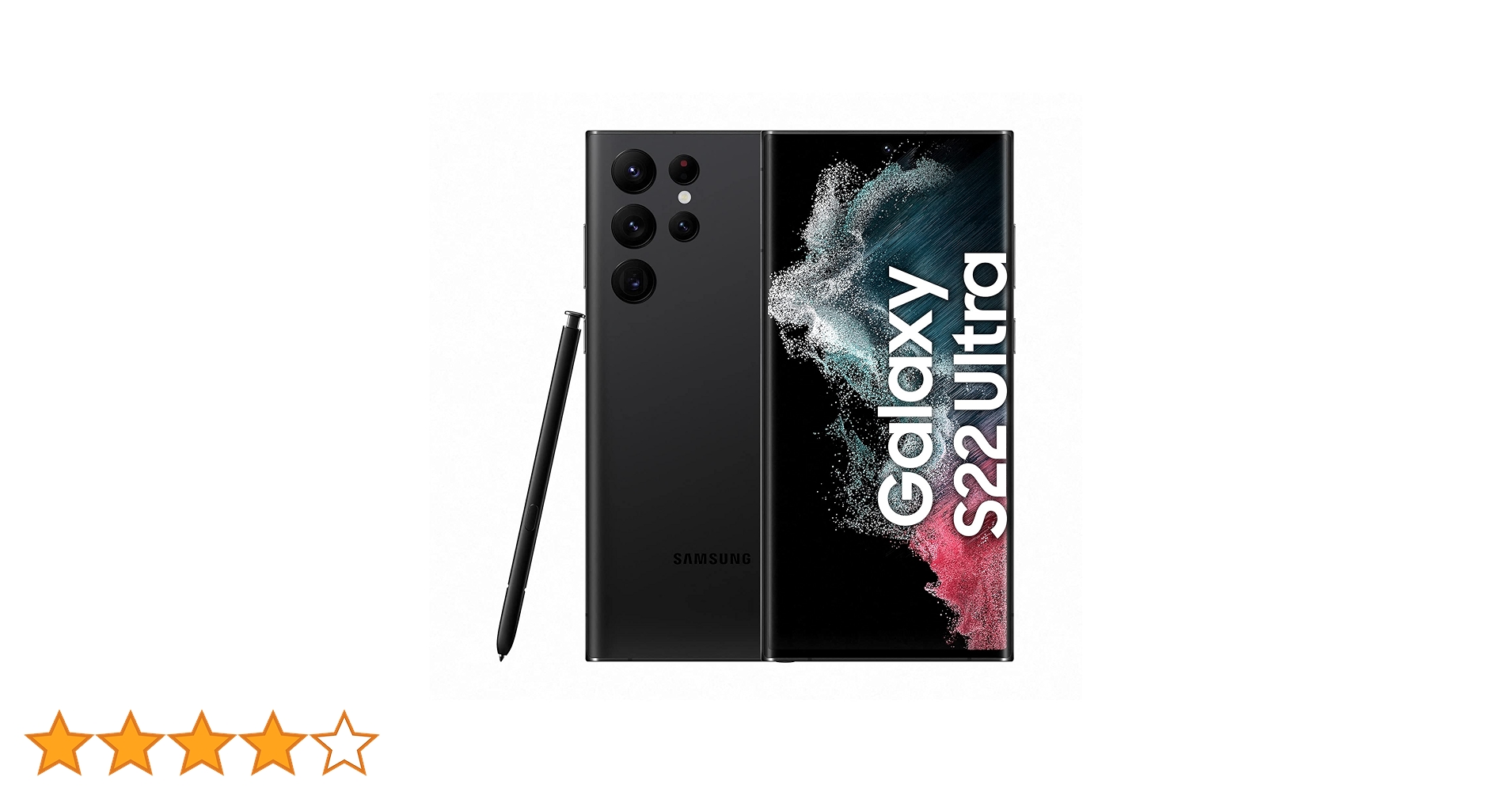 Samsung compatible Galaxy S22 Ultra 5G Black 128Go: Amazon.co.uk